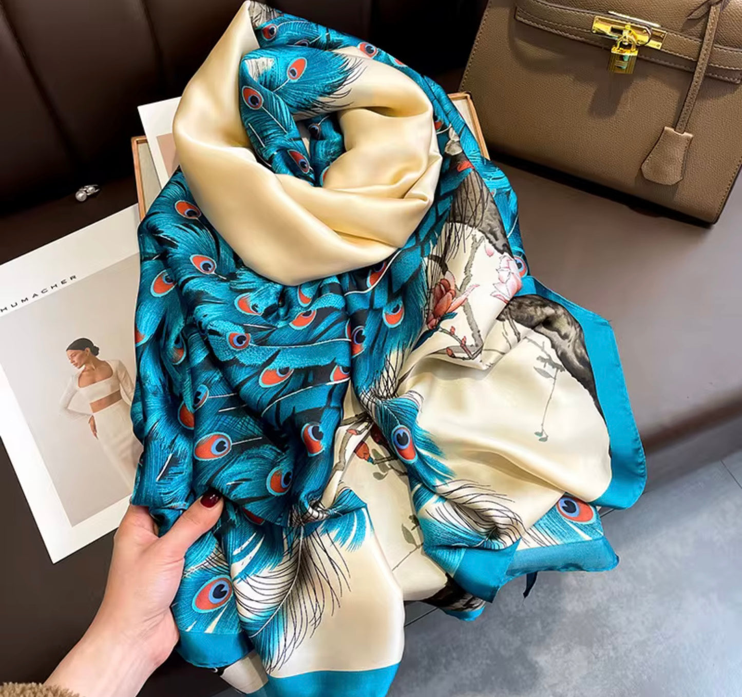 Fashionable Silk Scarves