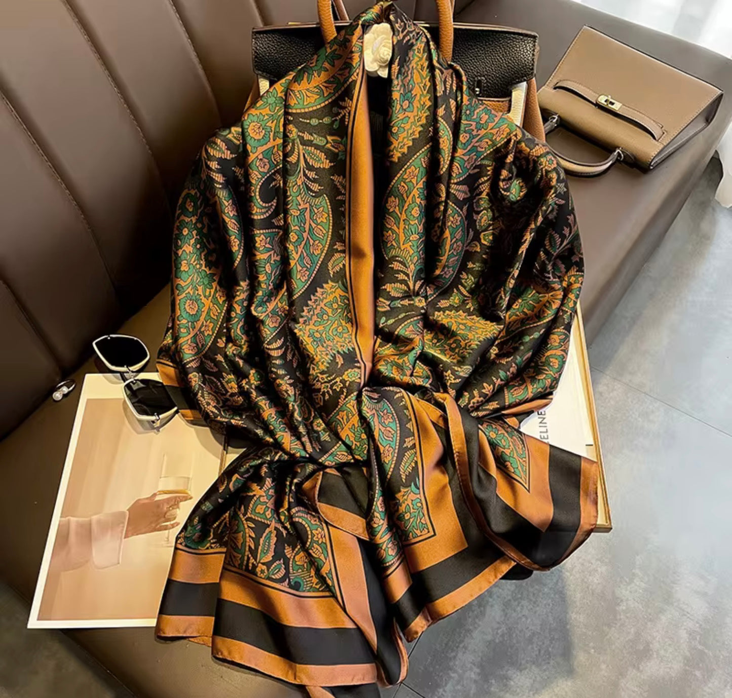 Fashionable Silk Scarves