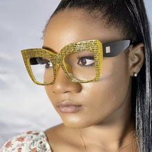 Load image into Gallery viewer, Vintage Oversized Clear lens Frames