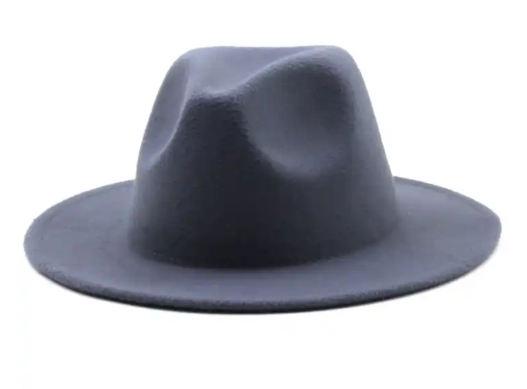 Large Grey Fedora