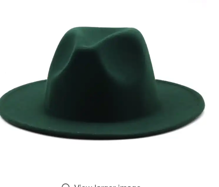 Heather Green Fedora