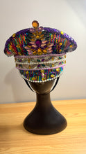 Load image into Gallery viewer, Mardi Gras Captain Hat