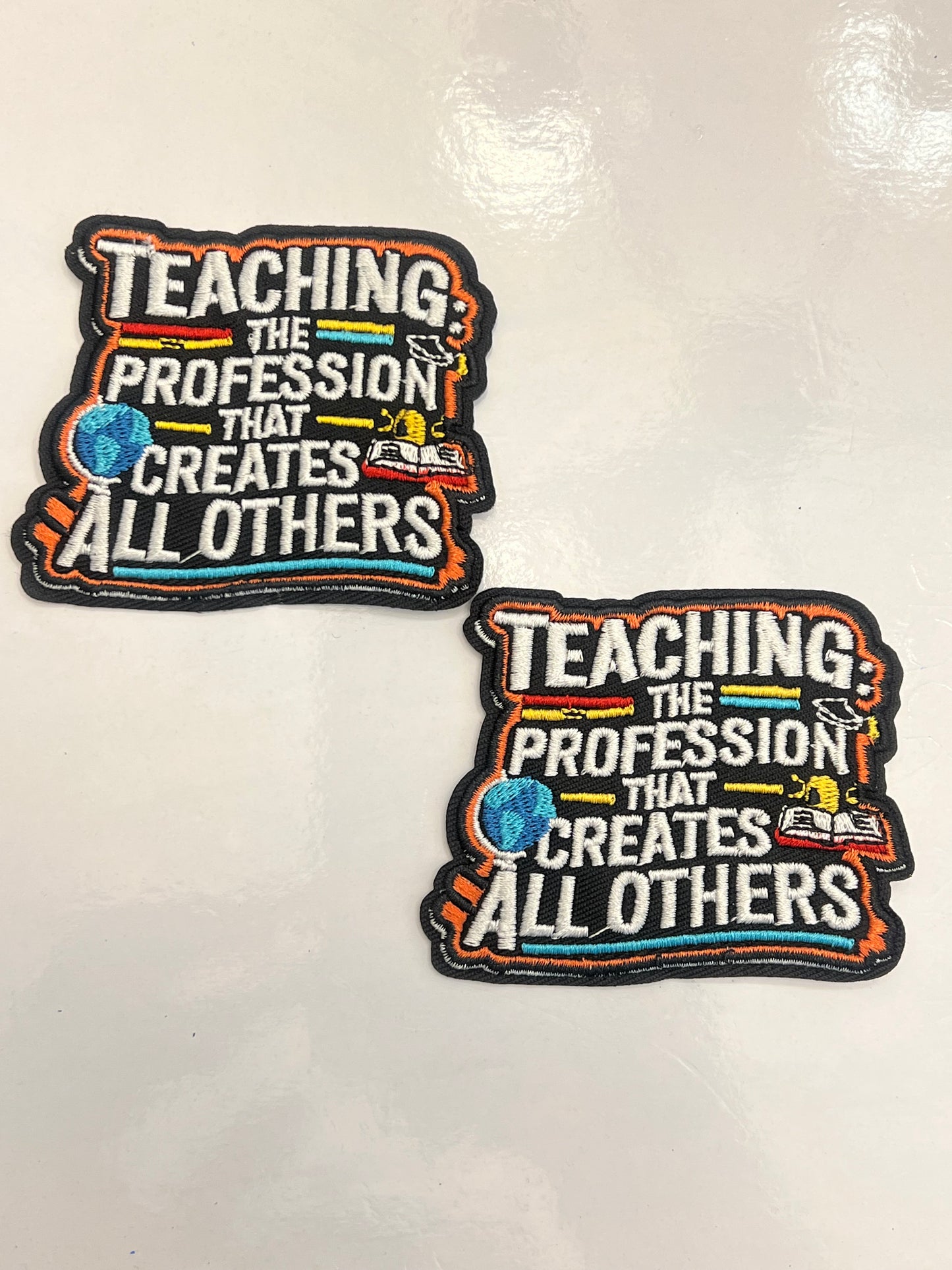 Teacher Iron-On Patch