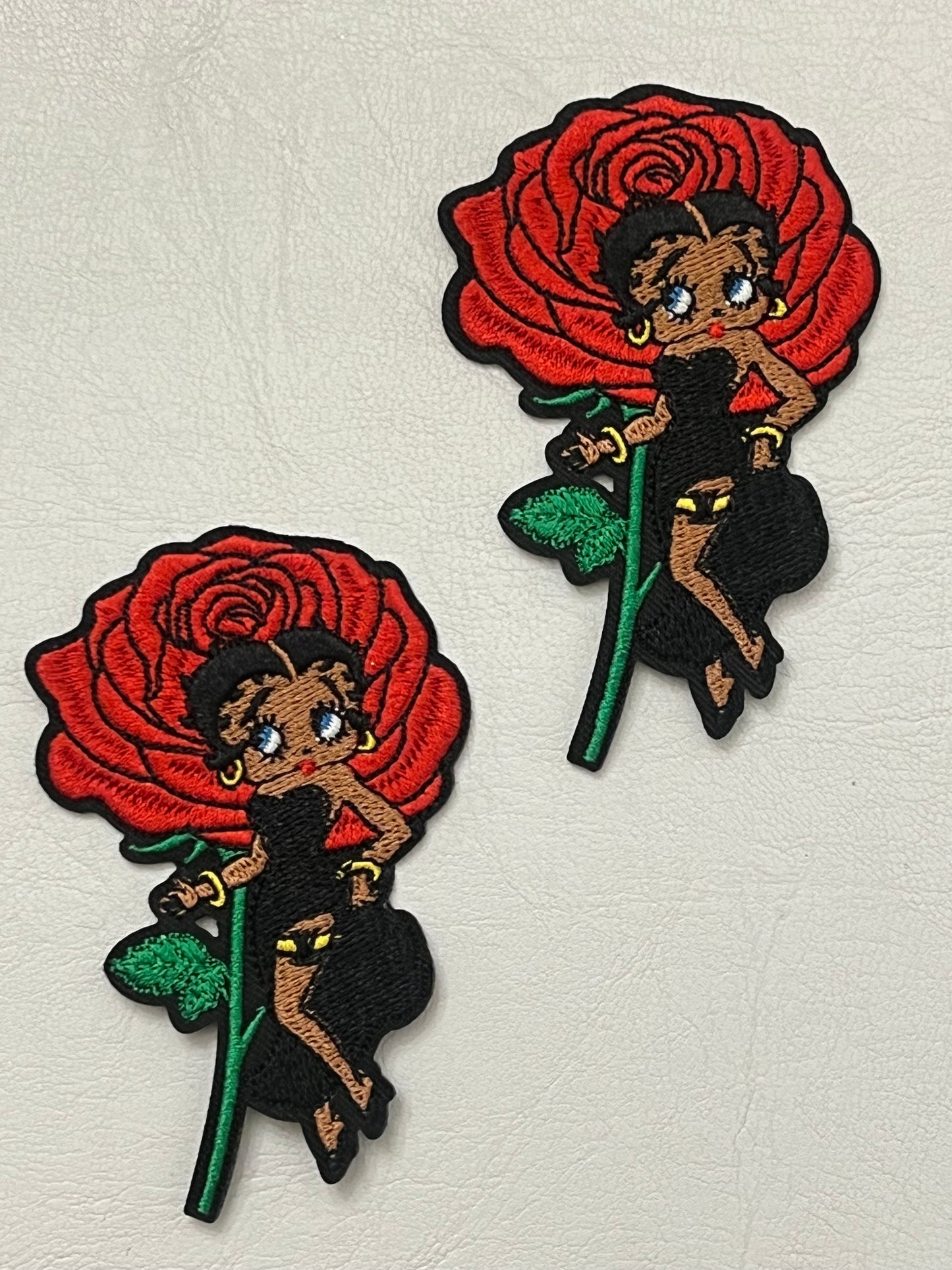 Betty Boop Rose Patch