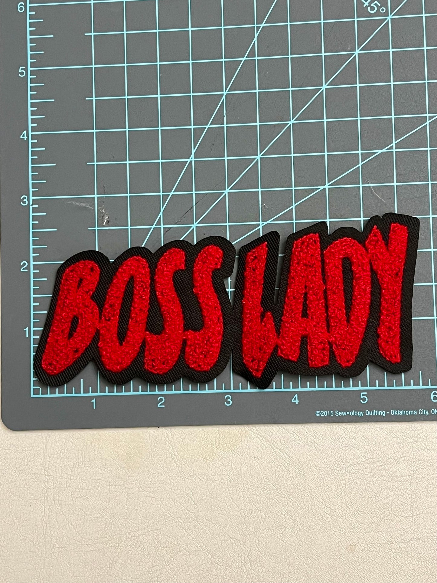 BOSS LADY Iron-On Patch