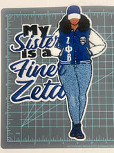 Load image into Gallery viewer, Zeta patch / sorority patches / zeta girl big patch