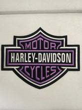Load image into Gallery viewer, Harley Davidson Motorcycles Iron-On Patches -Purple/Black