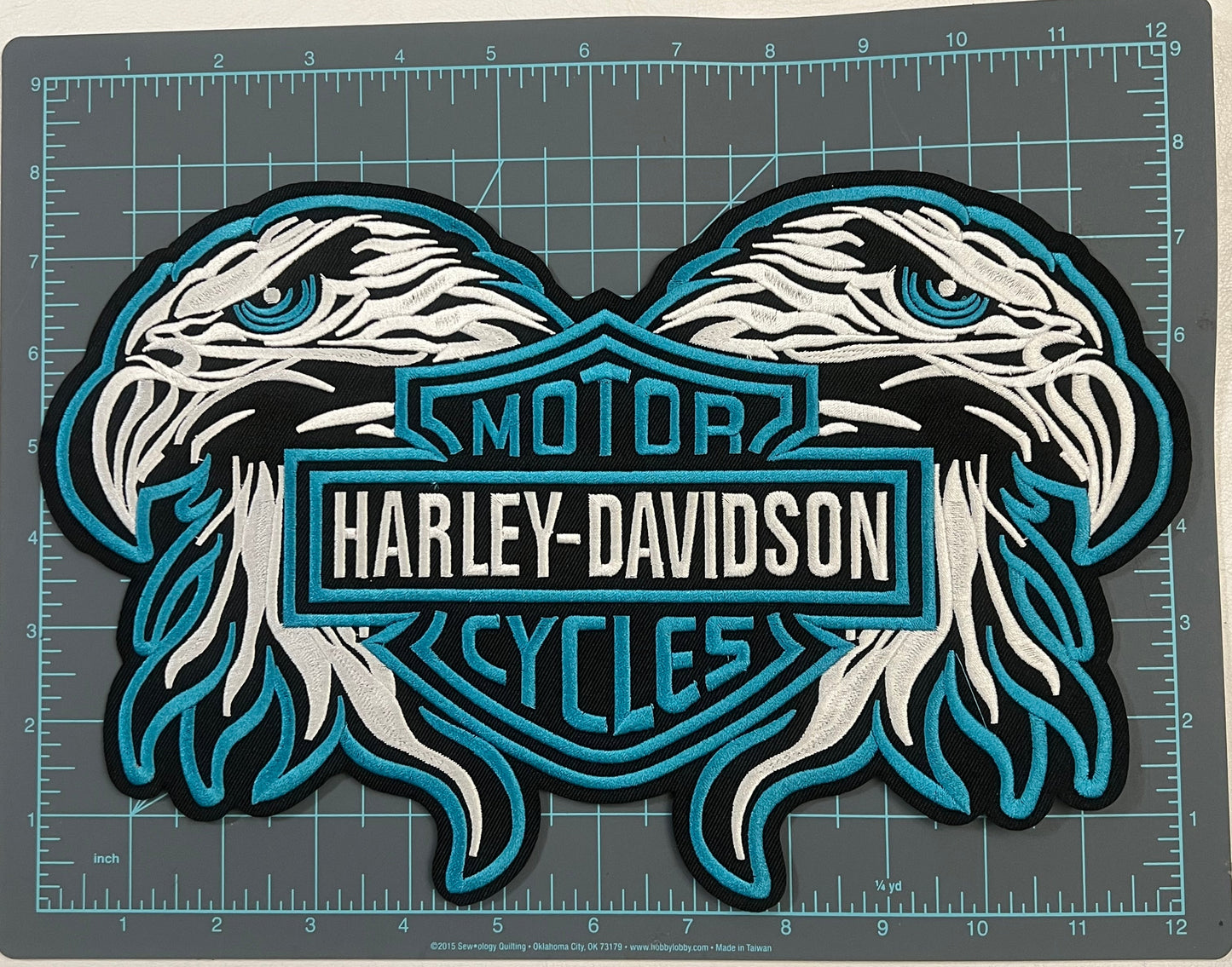 Harley Davidson Patches / Eagles Motorcycles Iron-On Patches / Sew on Patch