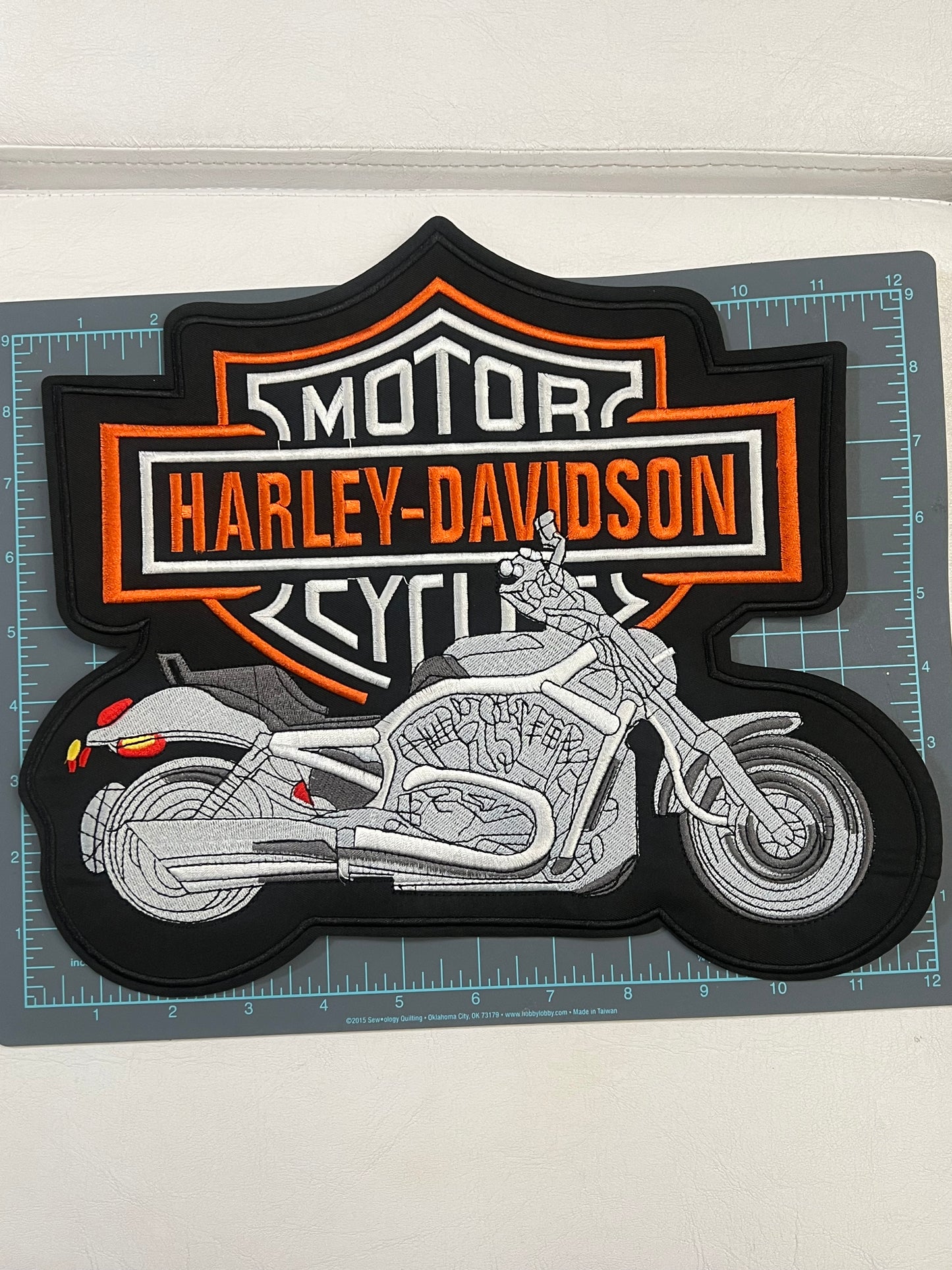 Harley-Davidson Motorcyle Logo Iron-On Patch