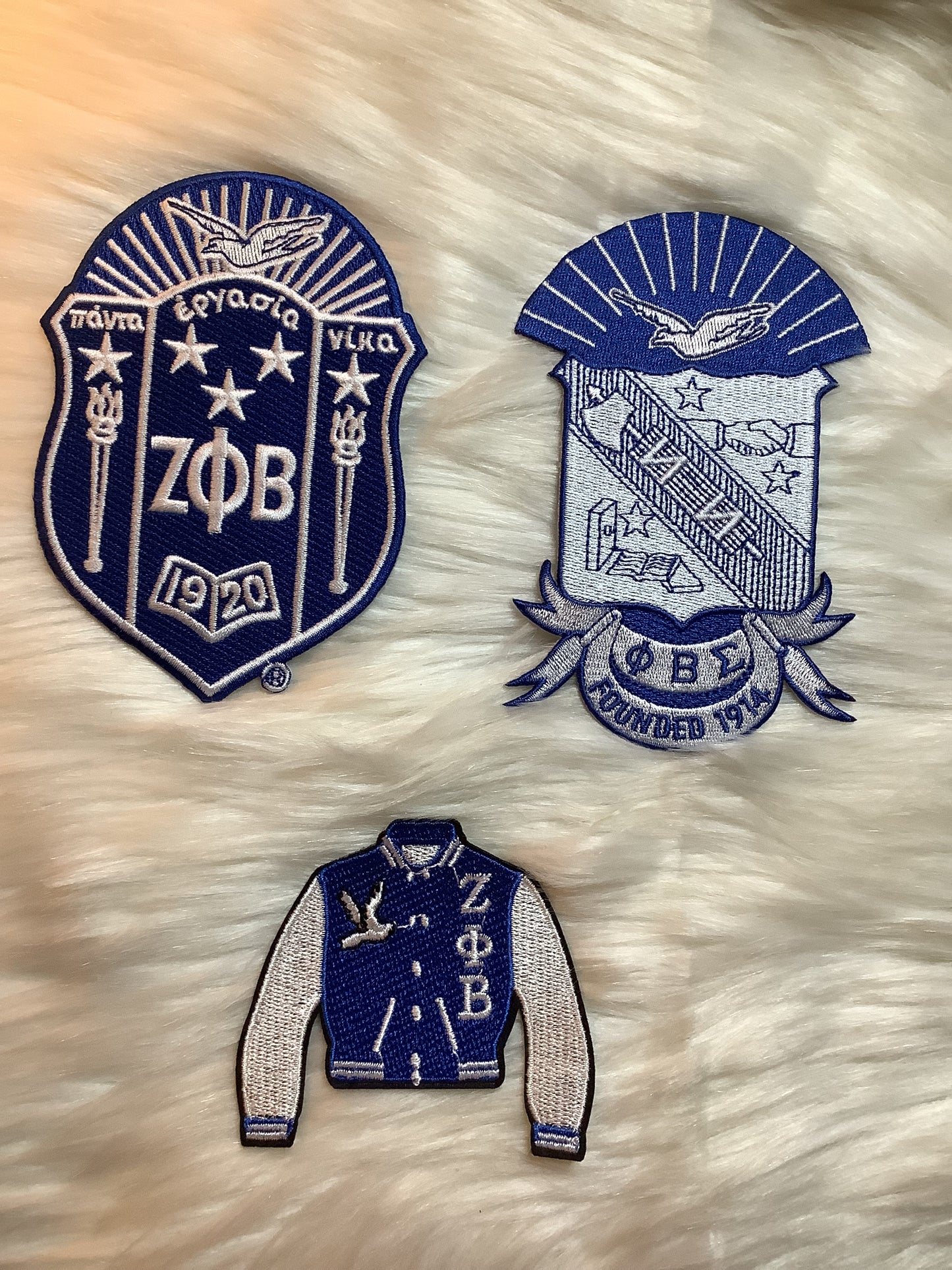 Sorority patches / sew on patches / iron on patches