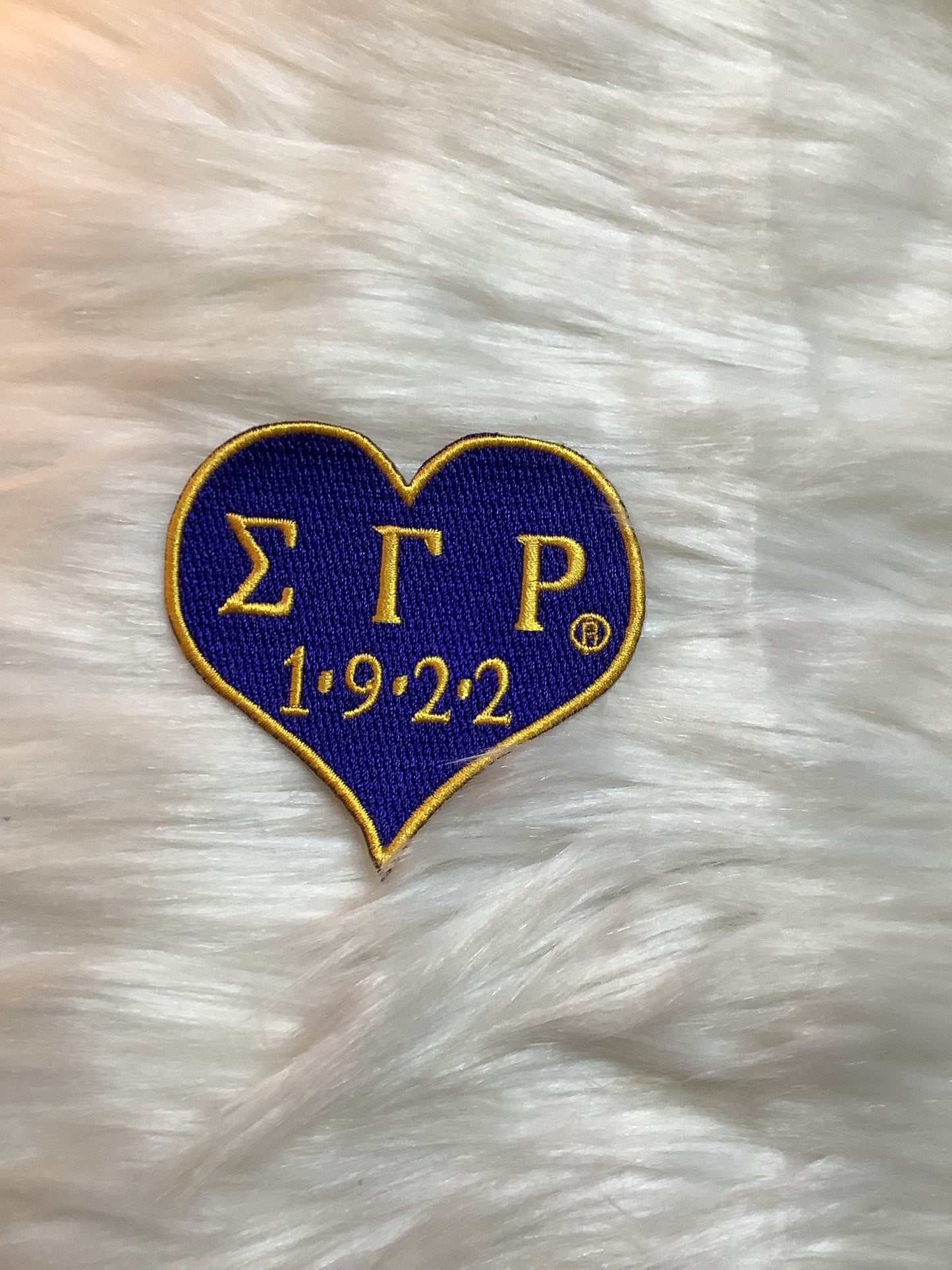 Sigma gamma Rho patches / iron patches / embroidered patches / heat seal/ sew on patches