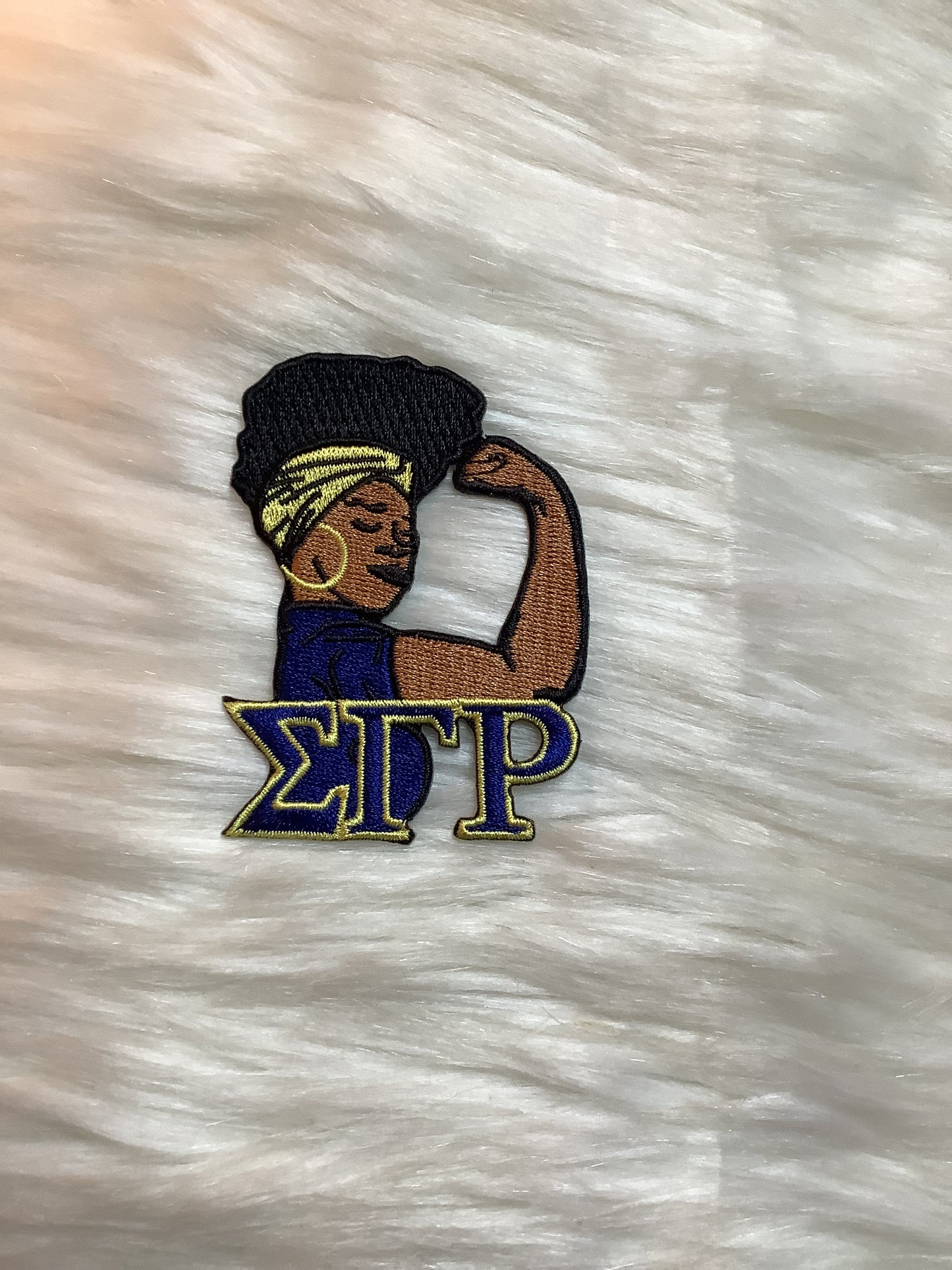 Sigma gamma Rho patches / iron patches / embroidered patches / heat seal/ sew on patches