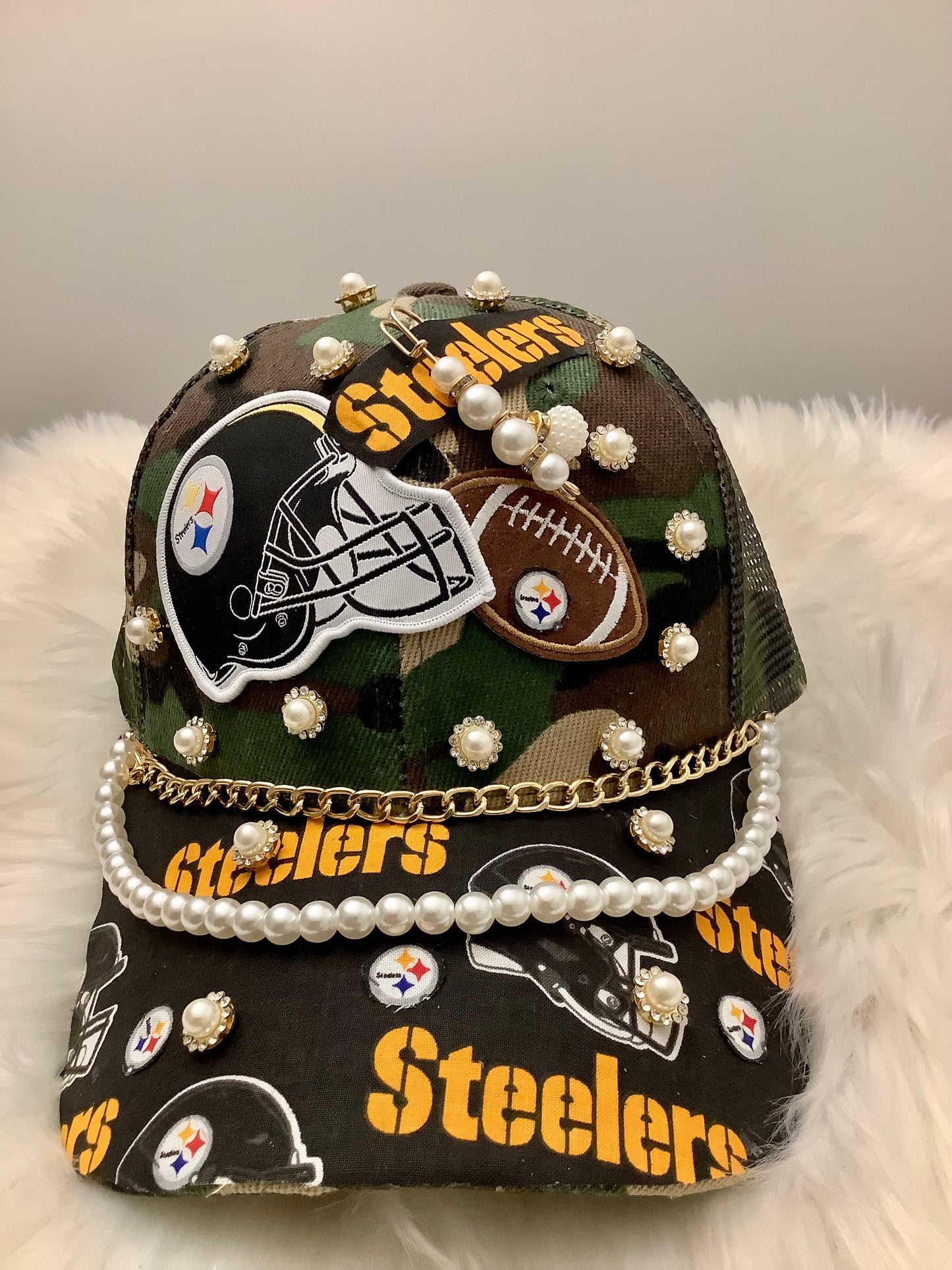 Steelers Pearl Cap /TM Freestyle Cap