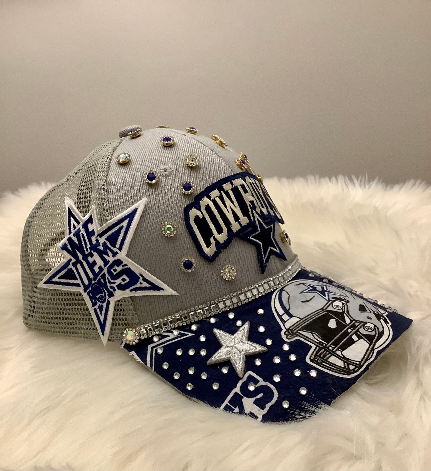 Dallas Cowboys Rhinestone hat / TM Freestyle