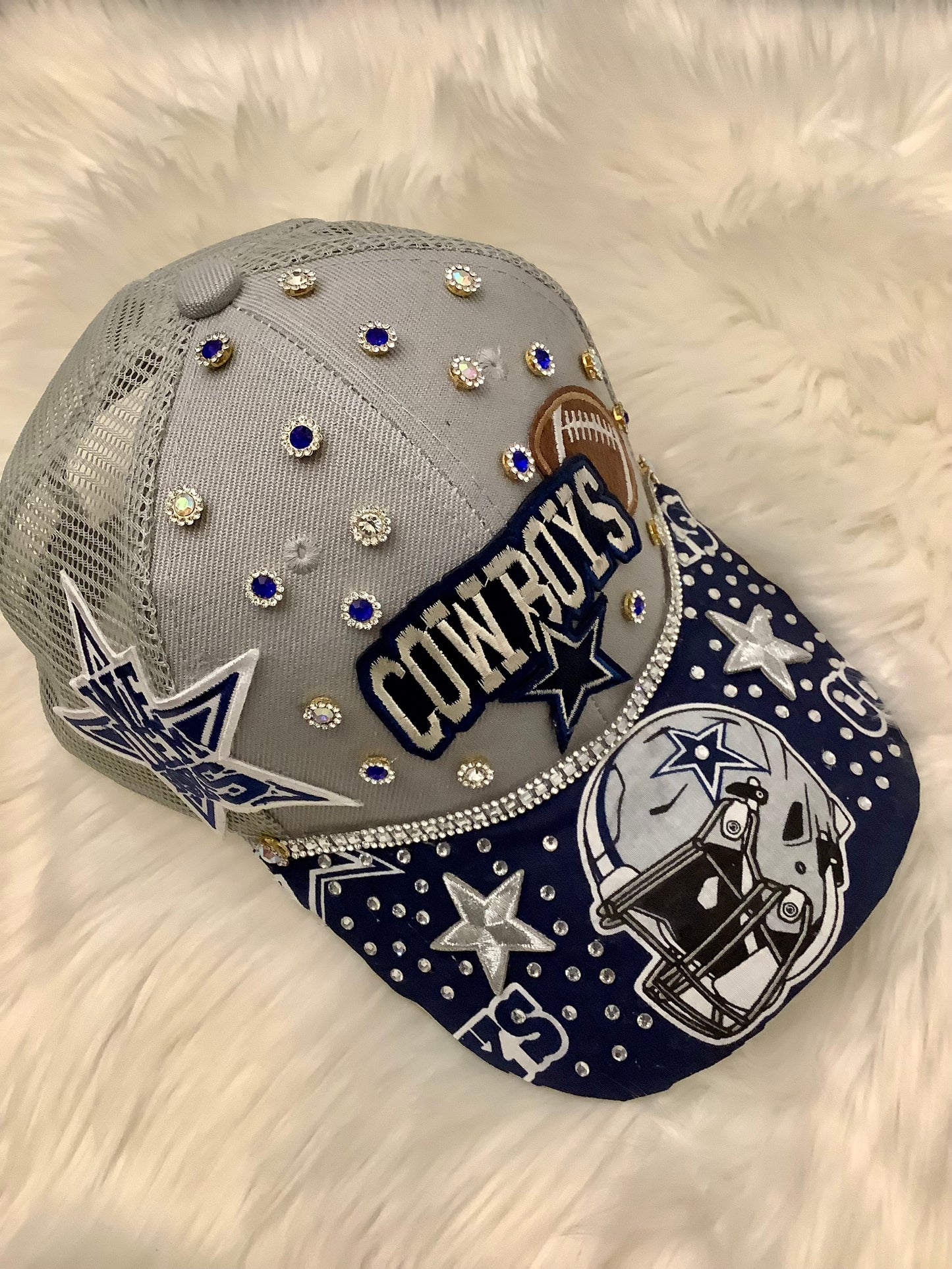 Dallas Cowboys Rhinestone hat / TM Freestyle
