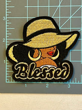Load image into Gallery viewer, Blessed Lady Iron-On Patch / inspirational patches / Blessed patches