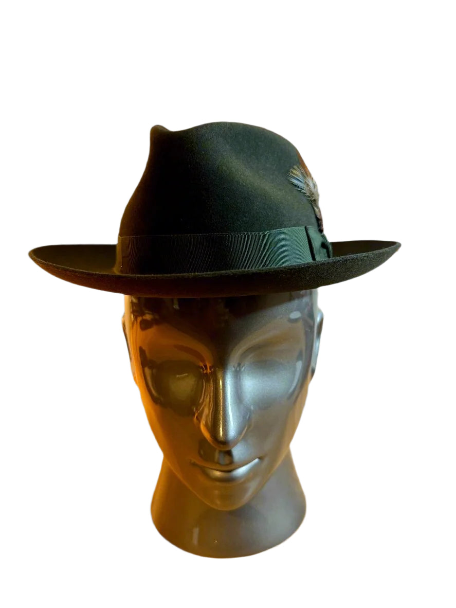 Man fashion hat / Sage color / 59cm