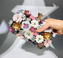 Load image into Gallery viewer, Evening Bag - Flower Purse - 3D flower purse