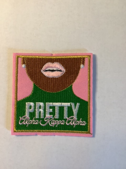 AKA sorority patch / Pretty patch