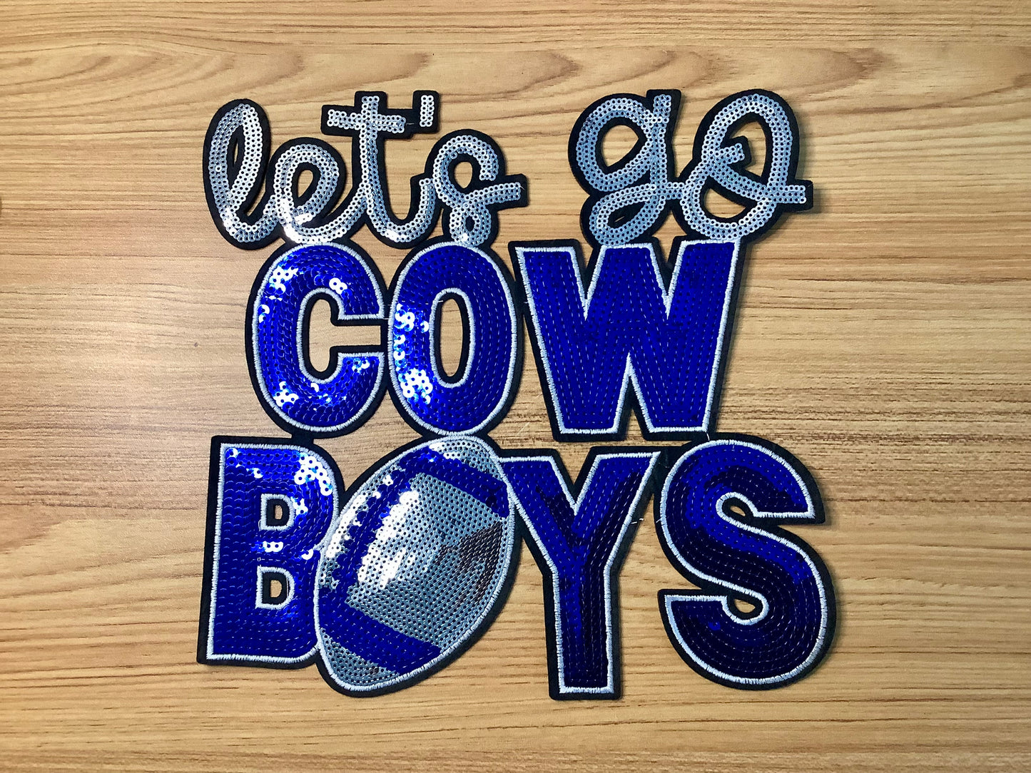 Let's Go Cowboys Patch