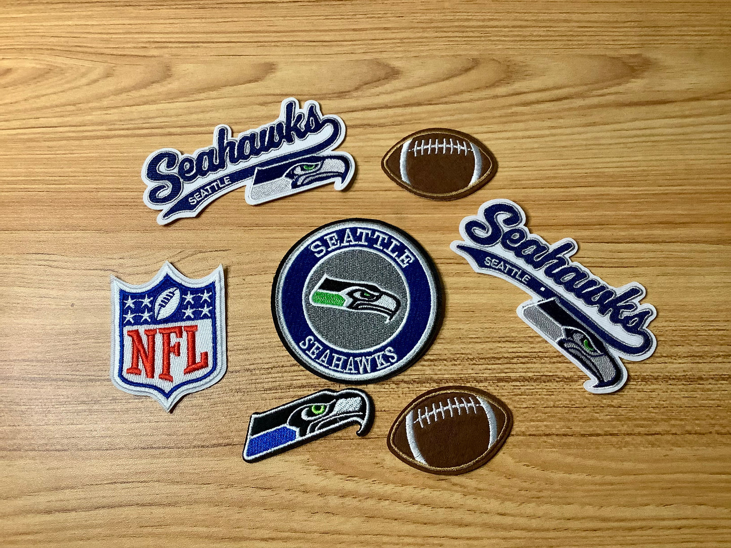 Seattle Seahawks Patch Set / Football patches / NFL patches