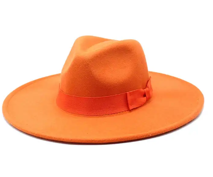 Orange Fedora