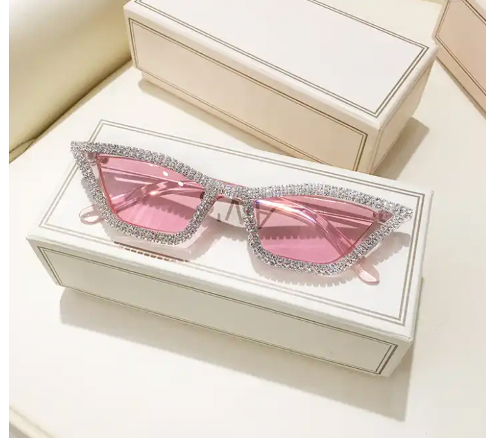 Solange inspired Rhinestone Frames