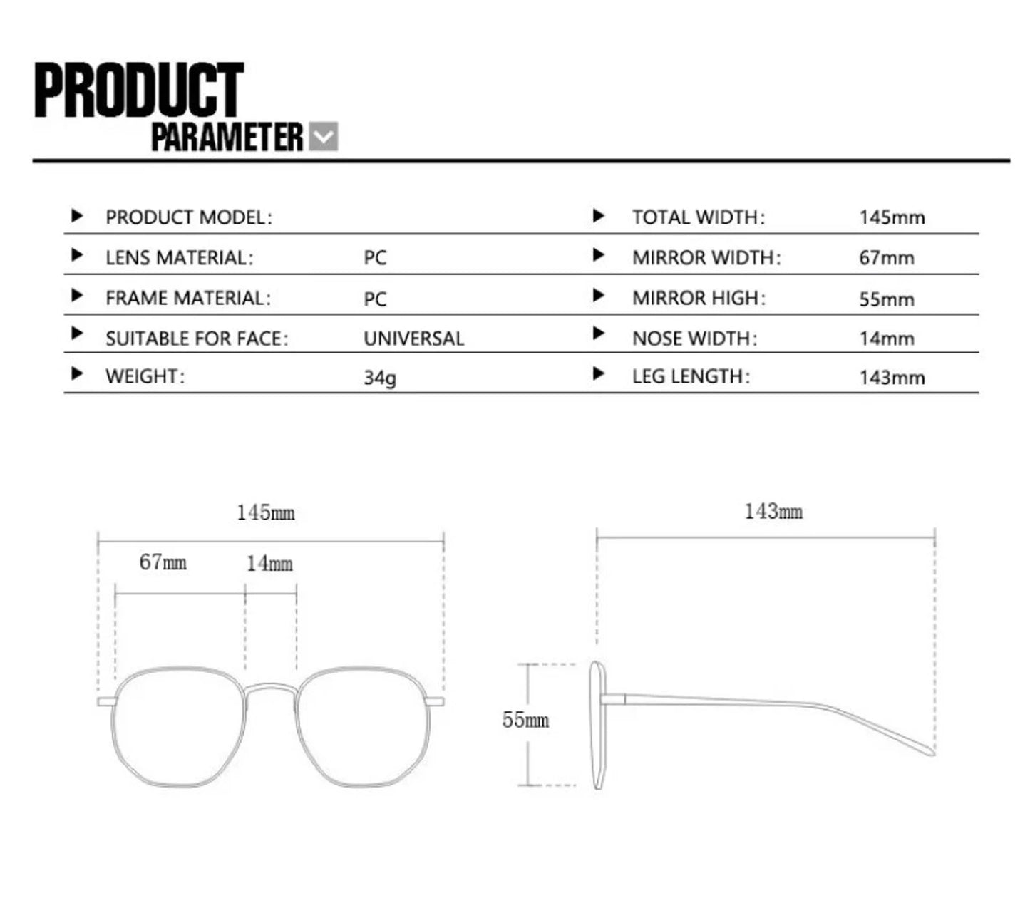 Carlie mirror frames