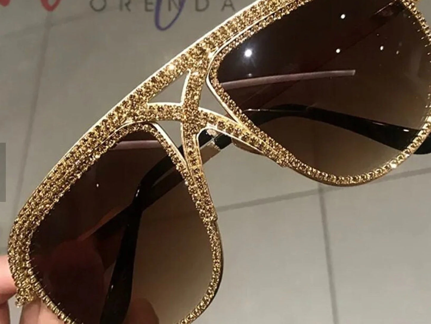 Monique Rhinestone sunglasses