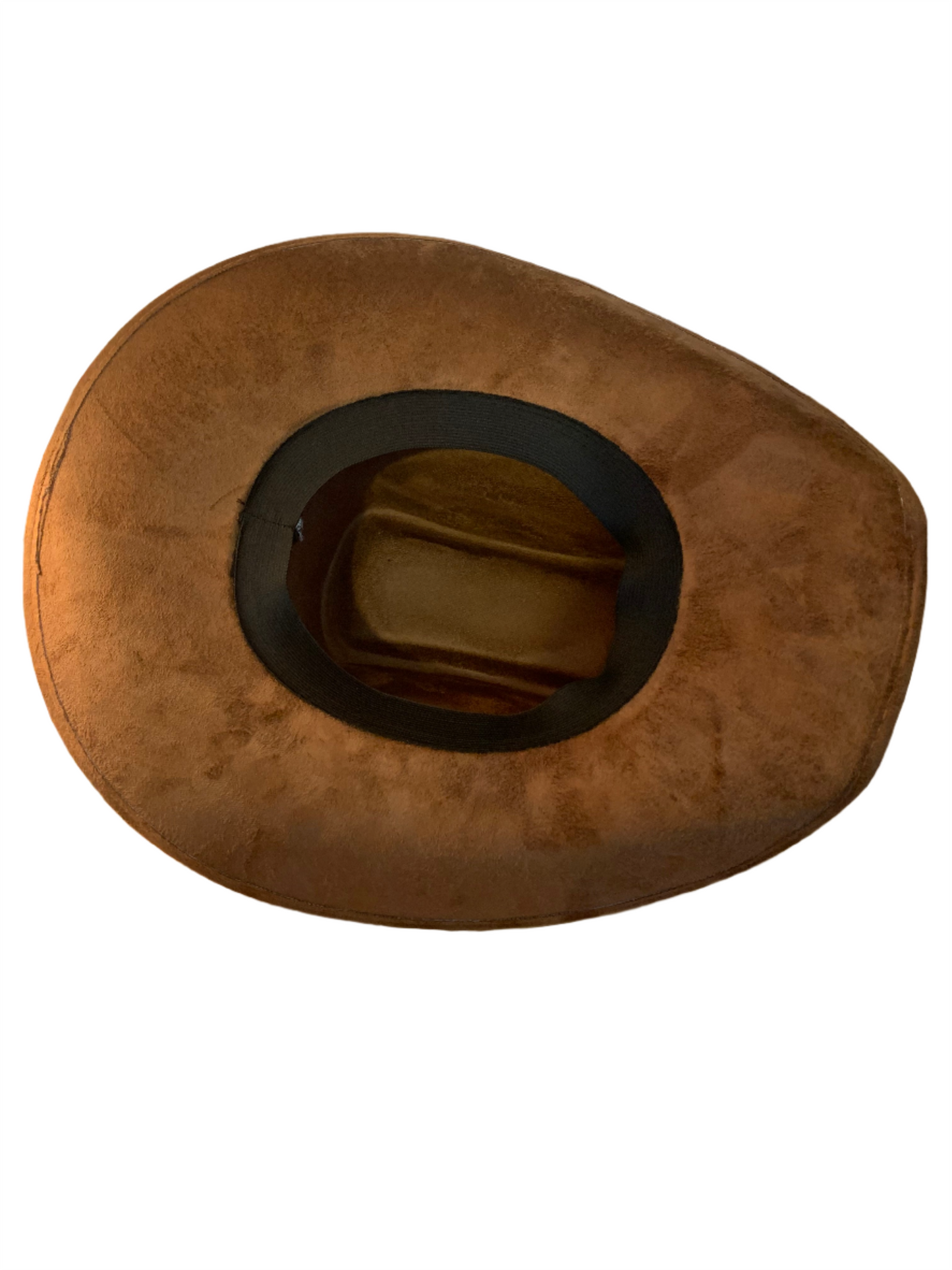 Western Hat dark brown suede / chocolate cowboy hat /