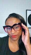 Load image into Gallery viewer, Vintage Oversized Clear lens Frames
