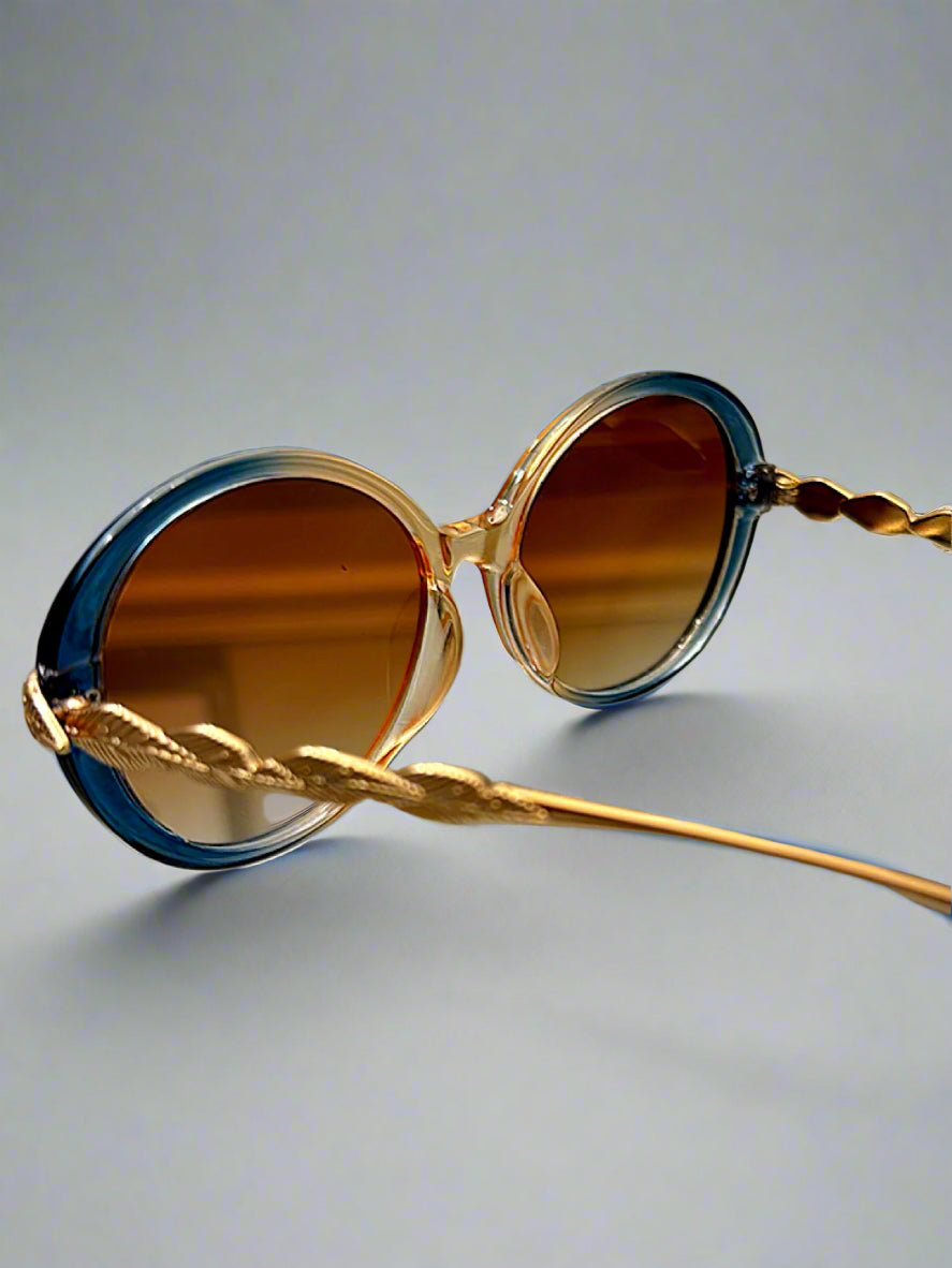 Round Vintage Shaped Sunglasses