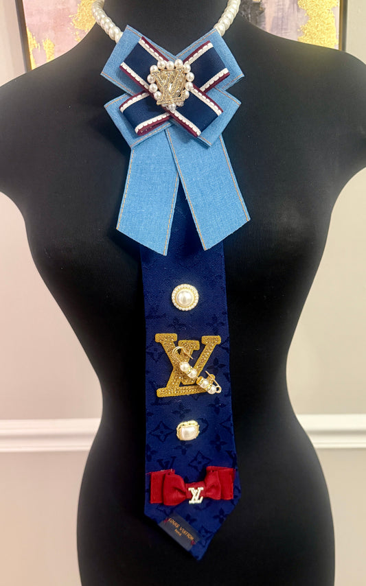 Custom Tie / Necktie necklace / TM freestyle Ties