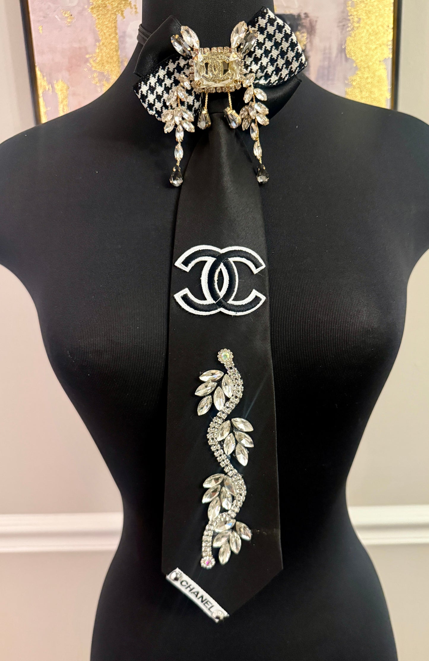 Custom Tie / Necktie necklace / TM freestyle Ties