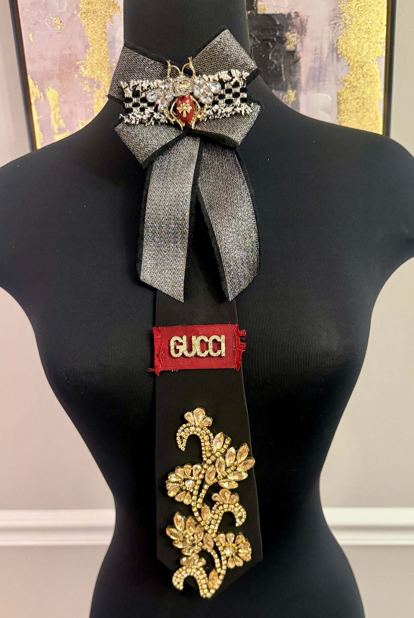 Custom Tie / Necktie necklace / TM freestyle Ties