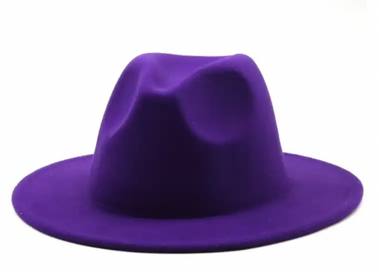 Large Purple Fedora