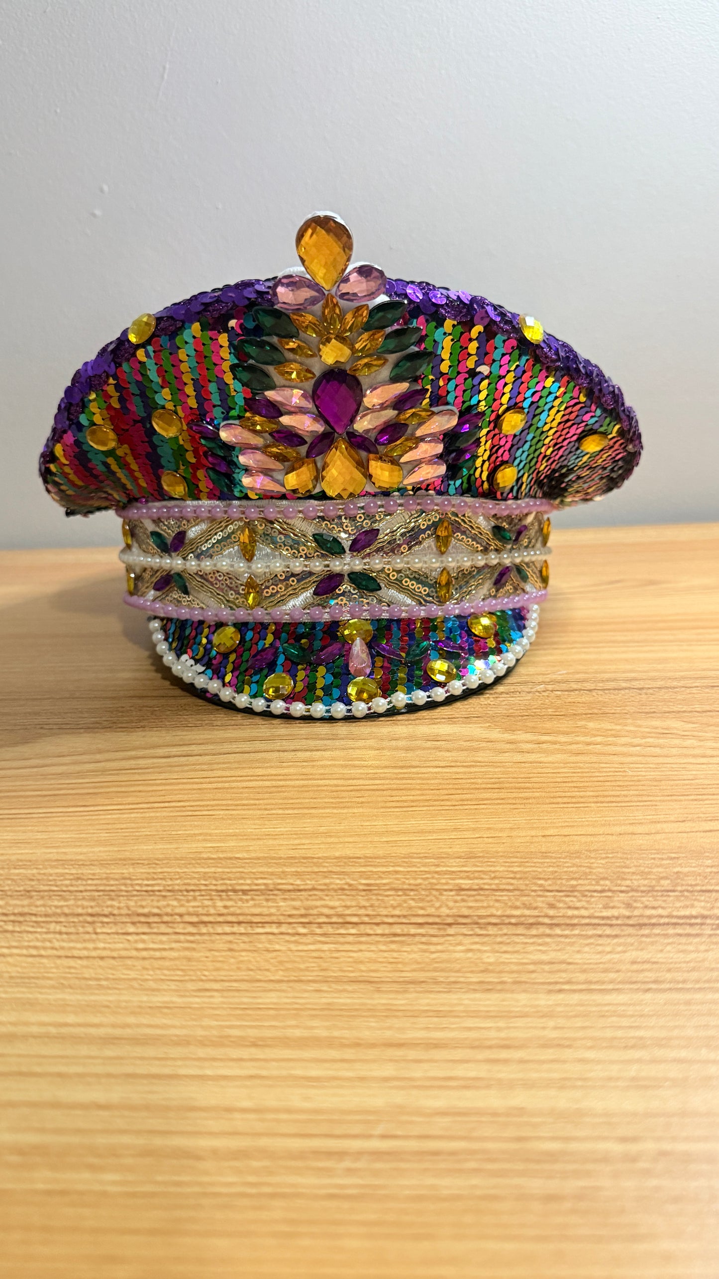 Mardi Gras Captain Hat
