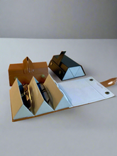Load image into Gallery viewer, Sunglasses Travel case 3 slots / Eye glasses travel case / jewelry case
