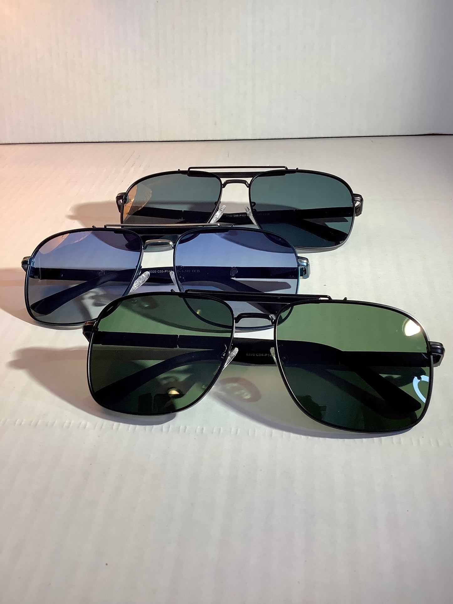Men sunglasses HARDCORE emerald green lens