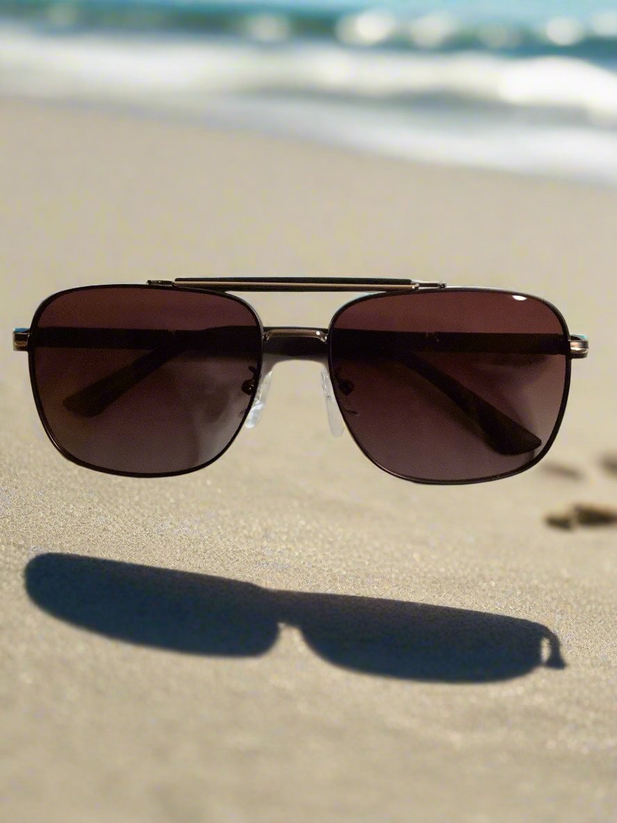 Men HARDCORE BROWN Sunglasses