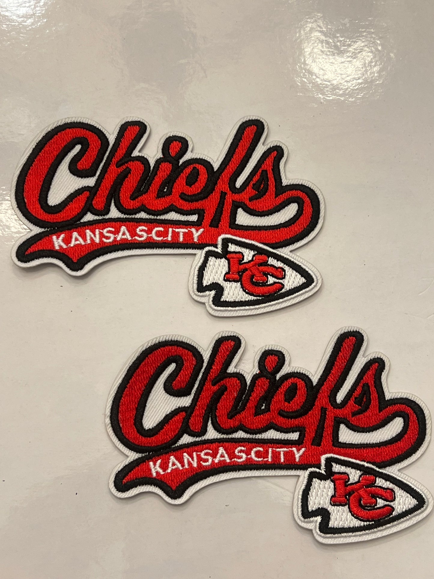 Kansas City Chiefs Patches / Iron on patches / NFL Patches