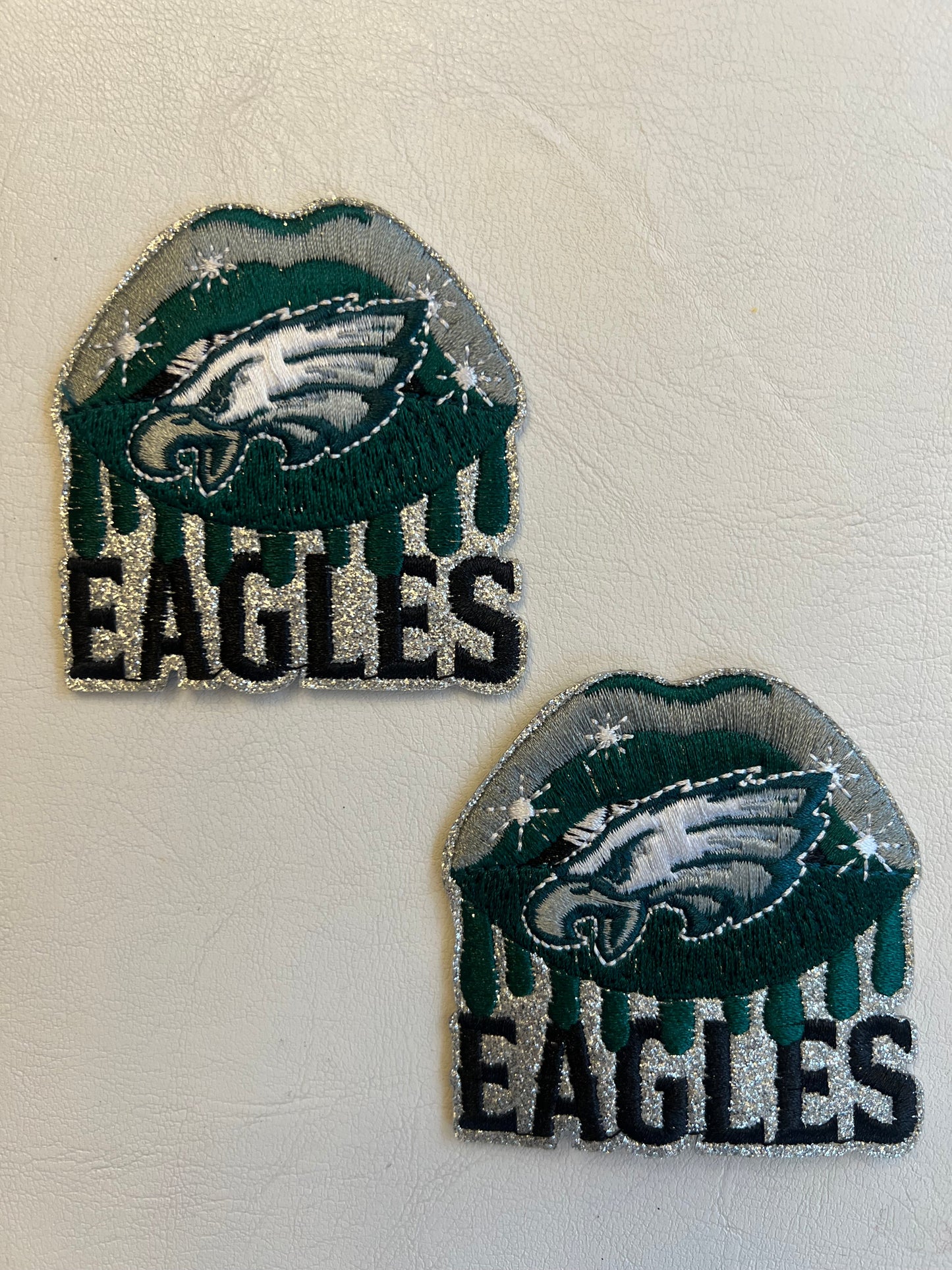 Philadelphia Eagles Dripping Lips Patch