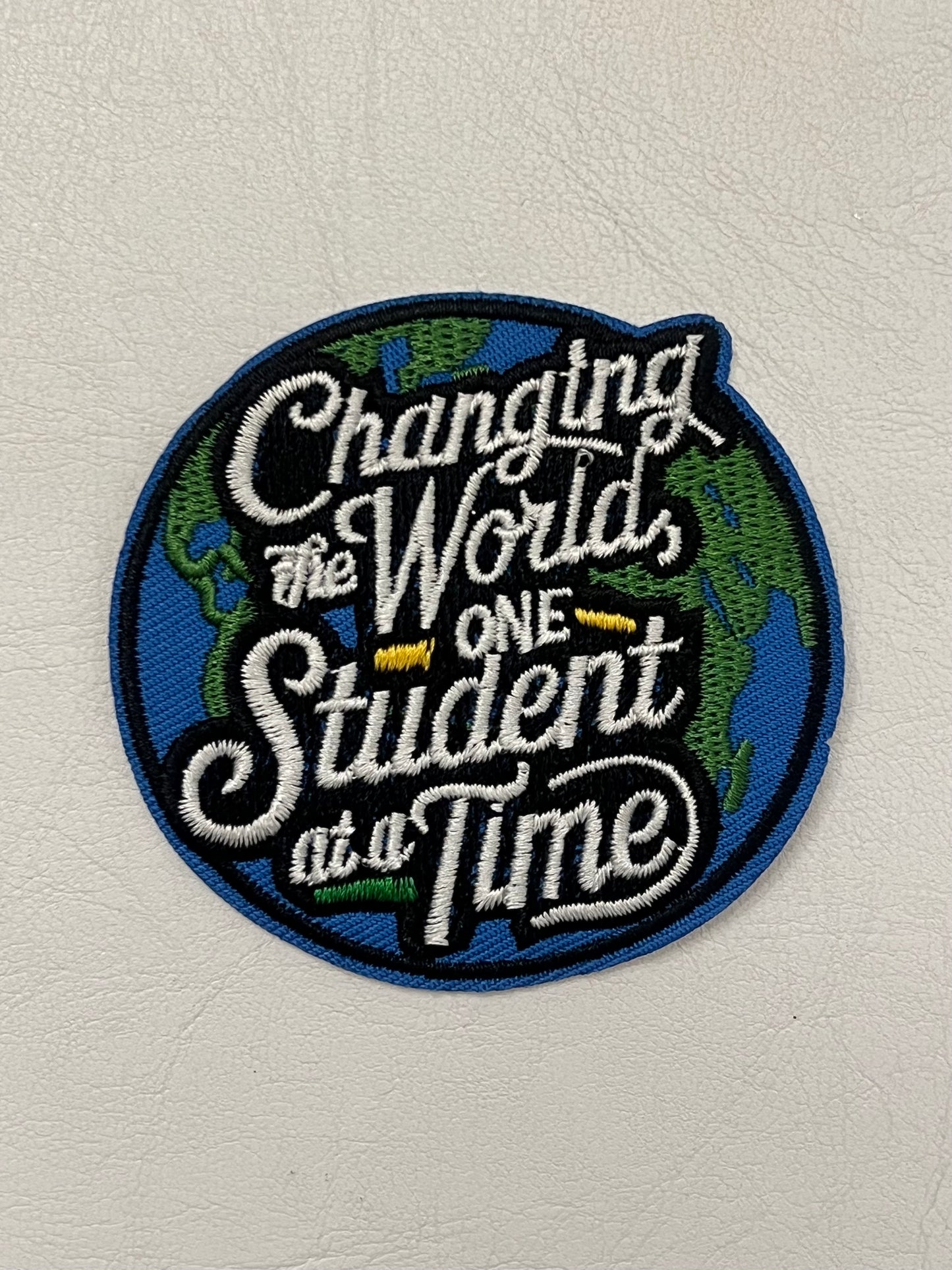 Changing The World One Student At A Time Patch