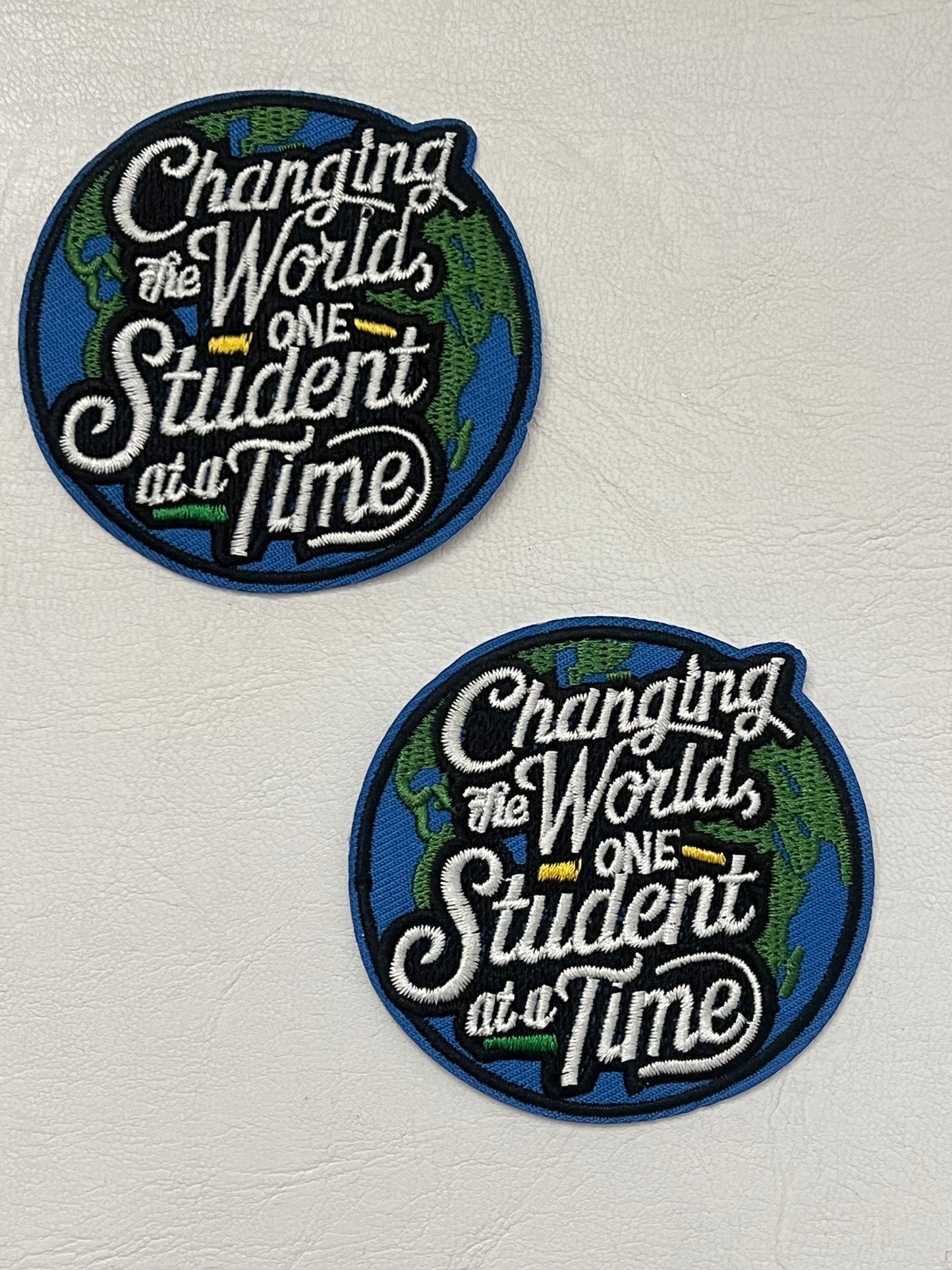 Changing The World One Student At A Time Patch