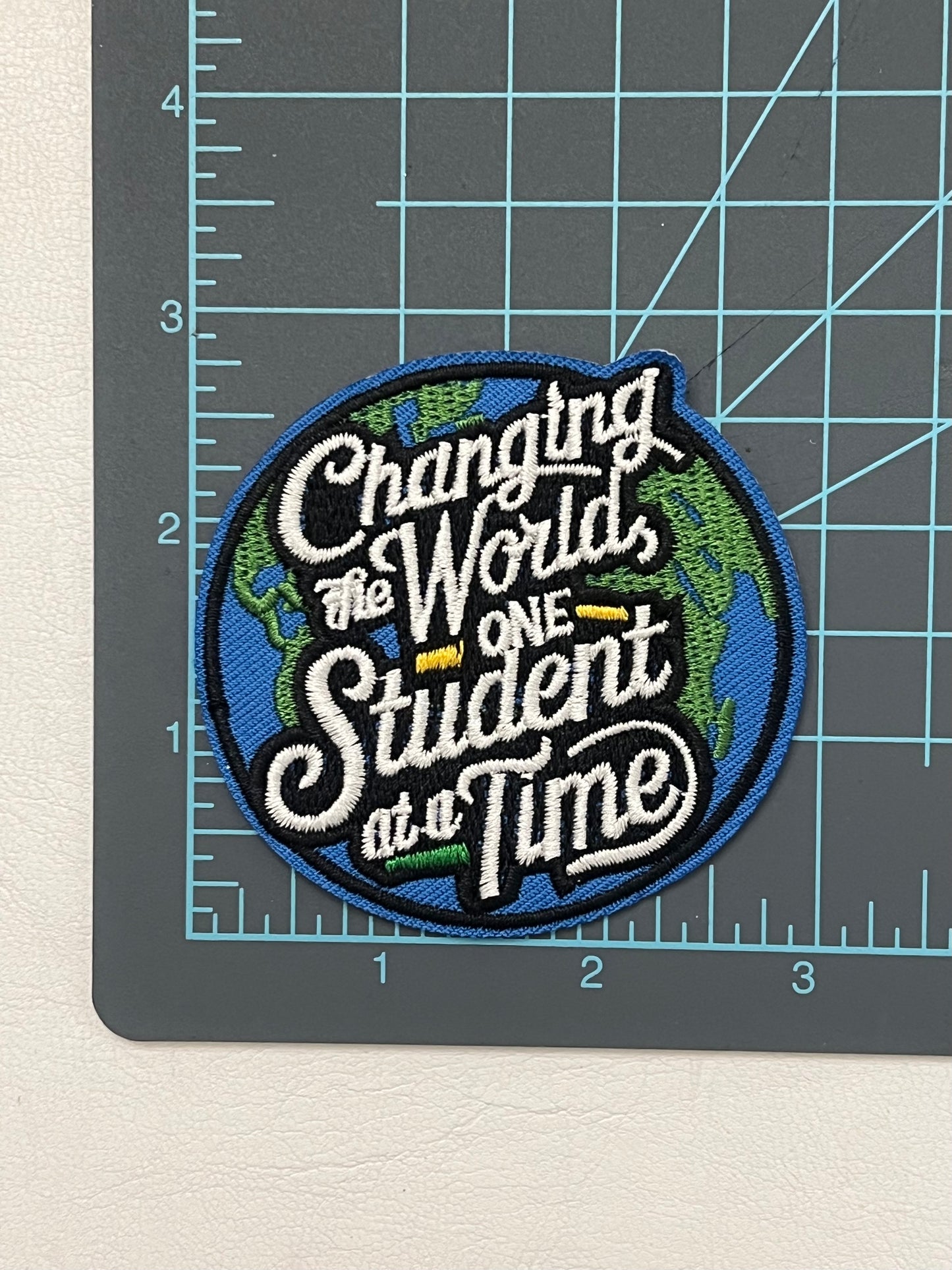 Changing The World One Student At A Time Patch
