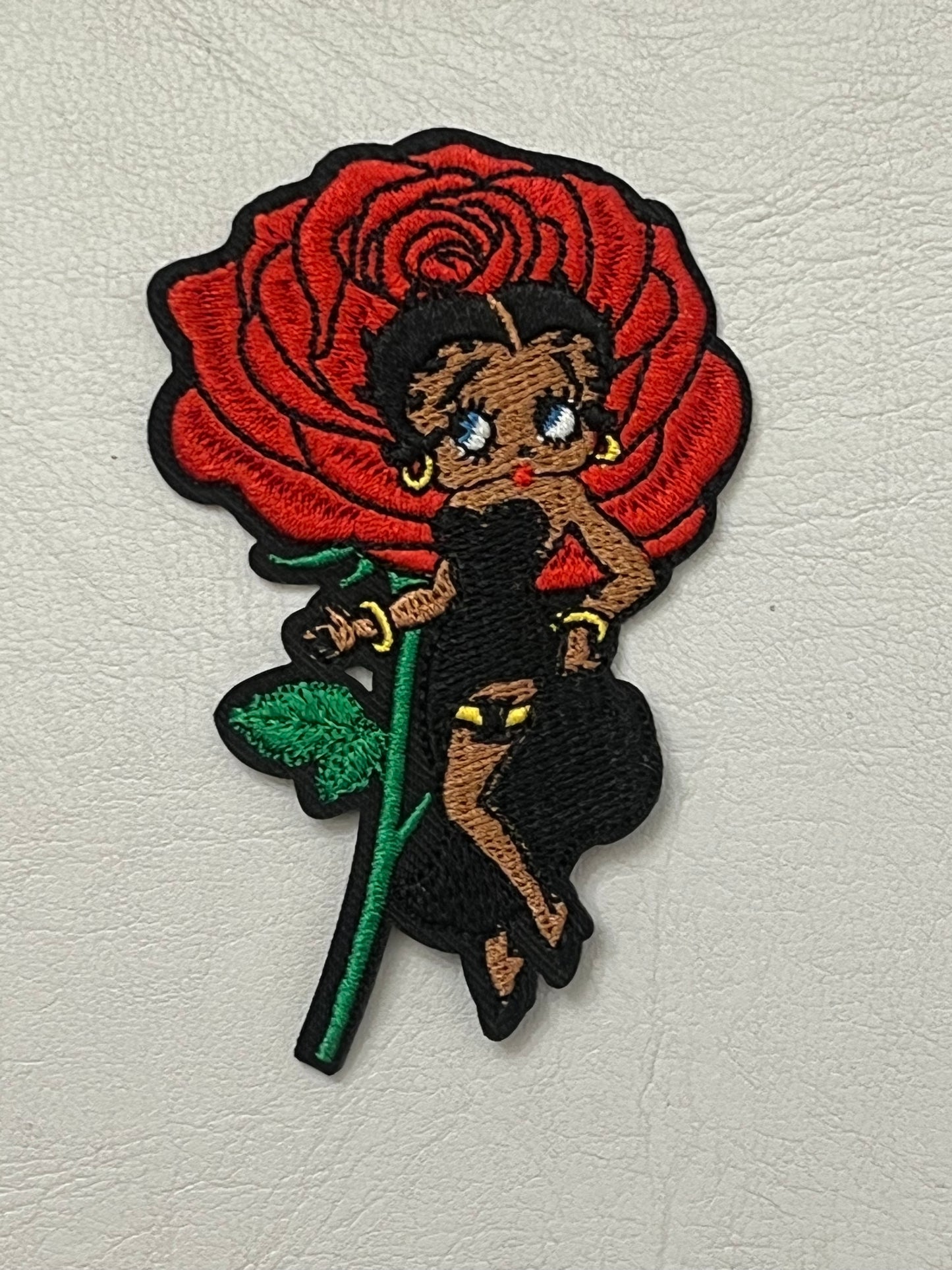 Betty Boop Rose Patch