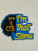 Load image into Gallery viewer, Sigma Sorority Patch Set
