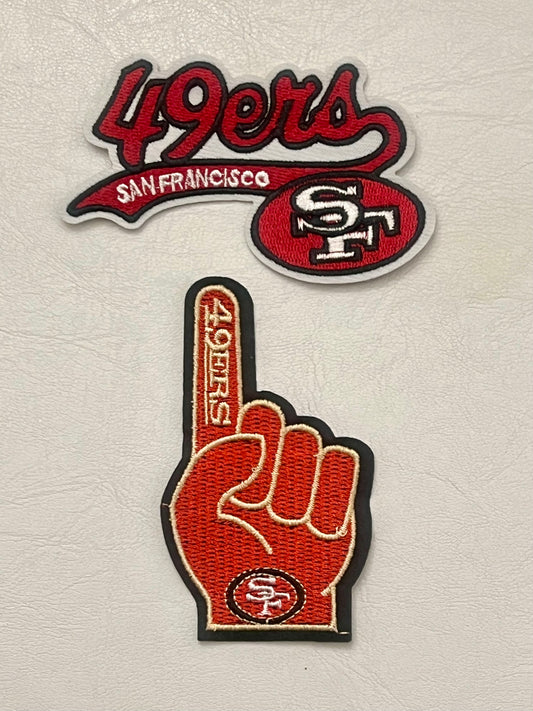 San Francisco 49ers Iron-On Patches