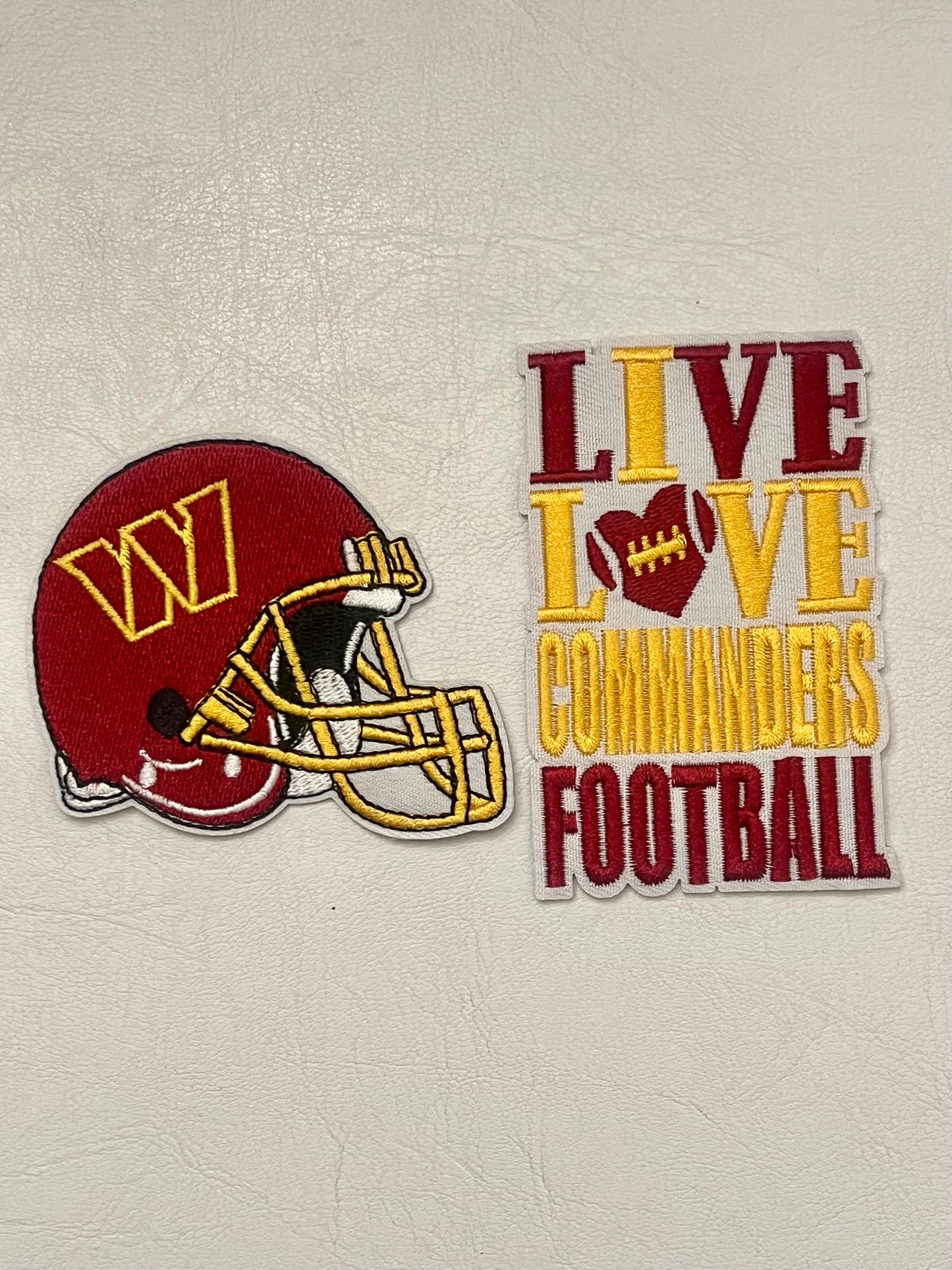 Washington Commanders Iron-On Patches