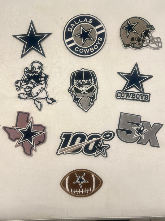 Dallas Cowboys Patch Set